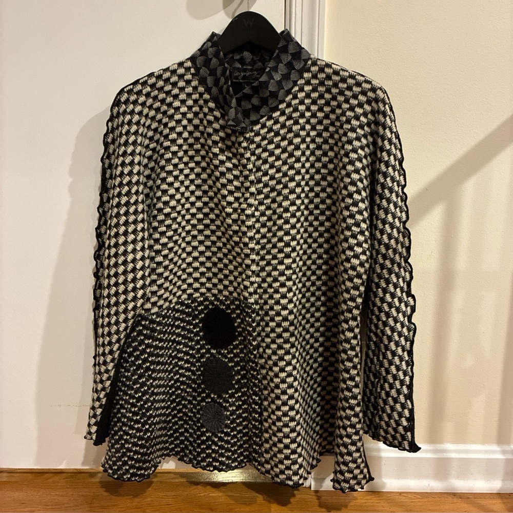 Herzenberg black and white jacket size L